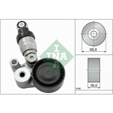 INA Szíjfeszítő, hosszbordás szíj INA 533 0129 10 autóalkatrész