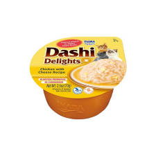 Inaba Cat Dashi Delights Csirke és sajt 70 g macskaeledel