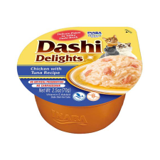 Inaba Cat Dashi Delights nedves macskaeledel - csirke & tonhal 70 g macskaeledel