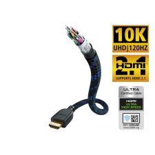 Inakustik 00423530 Premium II HDMI 2.1 - HDMI 2.1 Kábel (3m) kábel és adapter