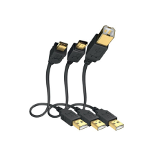 Inakustik 01070033 Premium 3m High Speed USB A - USB A Micro kábel kábel és adapter