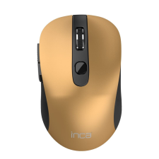 Inca IWM-233RG Wireless mouse Gold egér