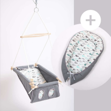 Incababy Babahinta Whale WF + Incababy Babafészek Whale + Incababy hintarugó + hintahorog babahinta