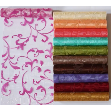  Indamintás organza, több színben - 5 m dekorációs kellék