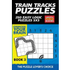 Independently Published Train Tracks Puzzles: 250 Easy Logic Puzzles 5x5 | Mindful Puzzle Books