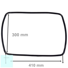 Indesit - Ariston sütőajtó tömítés C00081579 # 410 x 300mm Whirlpool 482000022703 # HOTPOINT-ARISTON # beépíthető gépek kiegészítői