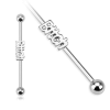  Industrial piercing, felirattal (Bitch)