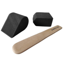  Inebrya hajfestő szivacs szett fa spatulával fodrászkellék