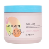 Inebrya Ice Cream Curly Plus hajpakolás göndör hajra, 500 ml