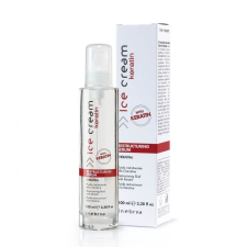Inebrya Ice Cream Velvet Keratin hajújraépítő szérum, 100 ml hajápoló szer