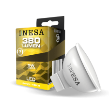 INESA LED FÉNYFORRÁS SPOT MR16 5W 380LM 105° 6500K izzó