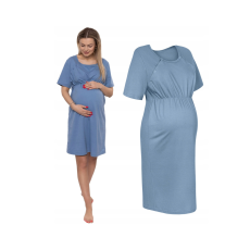  Infantilo Kismama hálóing kismama Blue Méret: XXL