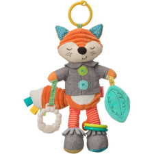 Infantino Hanging Toy Fox with Activities kontrasztos függőjáték 1 db készségfejlesztő