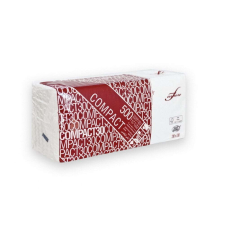 Infibra Szalvéta Compact 1 réteg fehér 30x30cm 500 lap/csomag asztalterítő és szalvéta