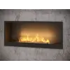 Infire Bioetanol Kandalló Inside 1200, 1200 x 500 x 200 mm, Központi, Beépített, Hőálló üveggel és tartozékokkal, Acél, Fekete, Égőhossz 80 cm és Tartályűrtartalom 2 liter