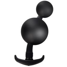 InflateGear Vízálló felfújható anális plug golyókkal - 14 x 3 cm anál