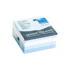 Info Notes Jegyzettömb öntapadó, 75x75mm, 400lap, 5654-83 gln pasztellkék árnyalatai jegyzettömb