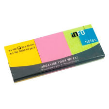 Info Notes Öntapadós jegyzettömb Info Notes 50x40mm 3x100lapos élénk vegyes színű post-it