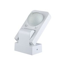  Infravörös mozgásérzékelő fehér színben (1000W) IP65 kültéri világítás