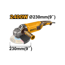 INGCO Sarokcsiszoló 230 mm 2400 W sarokcsiszoló
