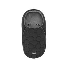 Inglesina Newborn Winter Muff Vulcan Black téli újszülött lábzsák lábzsák