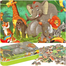 Inlea4Fun Gyermek puzzle 60 darabos - Elefánt puzzle, kirakós