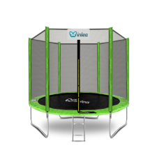  INLEA PREMIUM Jump Trambulin külső védőhálóval 250 cm - világoszöld trambulin szett
