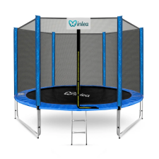  INLEA PREMIUM Jump Trambulin külső védőhálóval 305 cm - kék trambulin szett