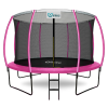  INLEA ULTIMATE Jump Trambulin belső védőhálóval 366 cm - rózsaszín