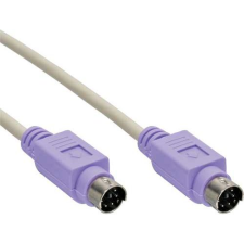 Inline 13332V PS/2 kábel 2 M Bézs (13332V) kábel és adapter