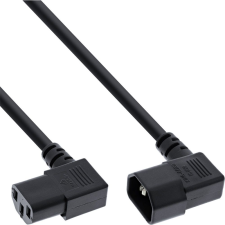 Inline 16606A tápkábel Fekete 0,5 M C13 csatlakozó C14 csatlakozó (16606A) kábel és adapter