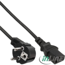 Inline 16649 tápkábel Fekete 3 M (16649) kábel és adapter