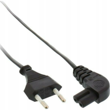 Inline 16650X tápkábel Fekete 0,5 M C7 csatlakozó CEE7/16 (16650X) kábel és adapter