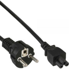 Inline 16656O Fekete 0,5 M CEE7/7 C5 csatlakozó (16656O) kábel és adapter