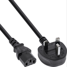 Inline 16657P tápkábel Fekete 2 M IEC C13 (16657P) kábel és adapter