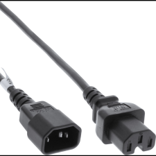 Inline 16811B tápkábel Fekete 1,8 M C14 csatlakozó C15 csatlakozó (16811B) kábel és adapter