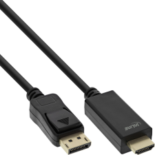 Inline 17183I 3 M DisplayPort HDMI A-típus (Standard) Fekete kábel és adapter
