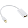 Inline 17193K video átalakító kábel 0,15 M Mini DisplayPort HDMI A-típus (Standard) Fehér (17193K)