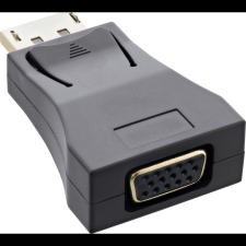 Inline 17196C csatlakozó átlakító DisplayPort male VGA Fekete (17196C) kábel és adapter