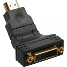 Inline 17670W csatlakozó átlakító DVI-D female DVI-D Fekete (17670W) kábel és adapter
