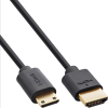 Inline 17901C HDMI kábel 1 M HDMI A-típus (Standard) HDMI Type C (Mini) Fekete (17901C)