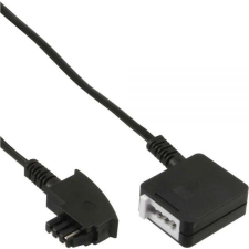 Inline 18847 telefonkábel 15 M Fekete (18847) kábel és adapter