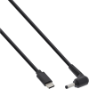 Inline 26675 tápkábel Fekete 2 M USB C EIAJ-02 (4.0 mm, 1.7 mm) (26675)