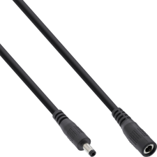 Inline 26903C tápkábel Fekete 3 M 4.0 x 1.7 mm (26903C) kábel és adapter
