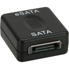 Inline 27500 csatlakozó átlakító eSATA female SATA Fekete (27500) kábel és adapter