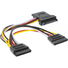 Inline 29681 SATA kábel 0,15 M Többszínű (29681) kábel és adapter