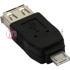 Inline 31600 csatlakozó átlakító USB 2.0 A female USB A Fekete (31600) kábel és adapter