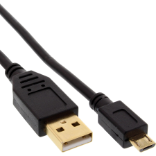 Inline 31750P USB kábel 5 M USB A Micro-USB B Fekete (31750P) kábel és adapter