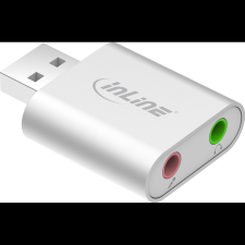Inline 33051S hangkártya 2.0 csatornák USB (33051S) kábel és adapter