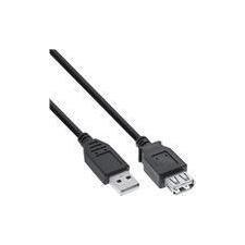 Inline 34602B USB kábel USB 2.0 2 M USB A Fekete (34602B) kábel és adapter